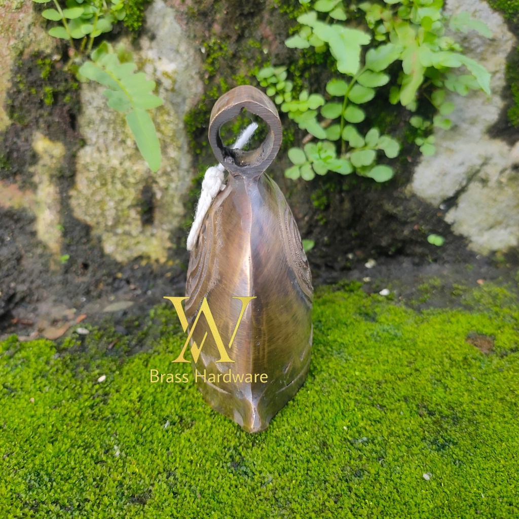 Jual Bel Pintu Kuningan Bel Rumah Antik Lonceng Sapi Brass Doorbell ...