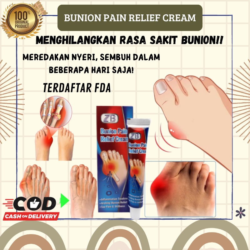 Jual Obat Salep Pengempis Bunion, Bunion Pain Relief Cream | Shopee ...