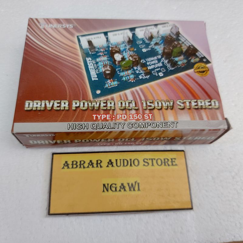 Jual Kit Driver 150 Watt Stereo Tunersys / Driver Power OCL 150W Stereo