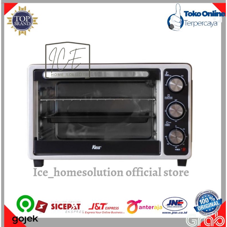 Jual Kris 21 Ltr Oven Toaster 1000 Watt - Hitam/oven toaster | Shopee ...
