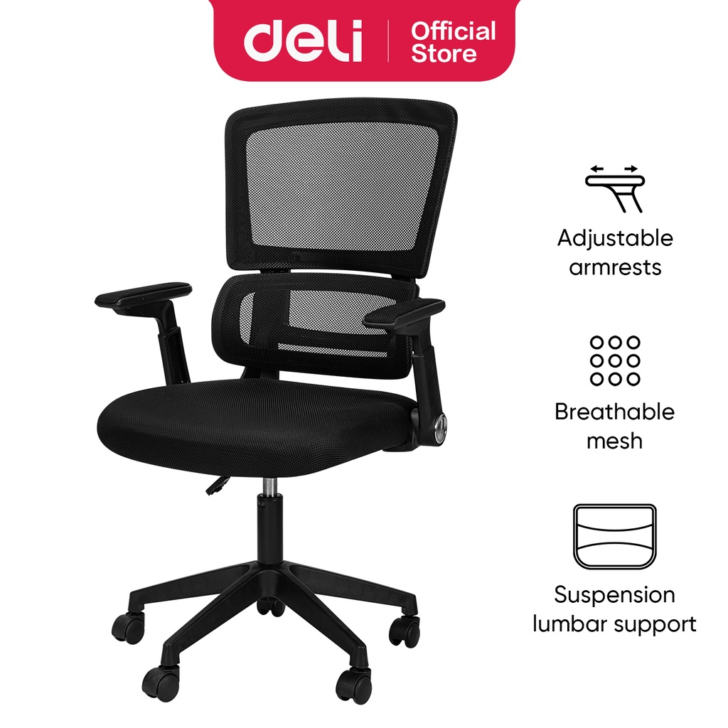 Jual Deli Office Chair / Kursi Kerja Kantor / Kursi Staff Sandaran