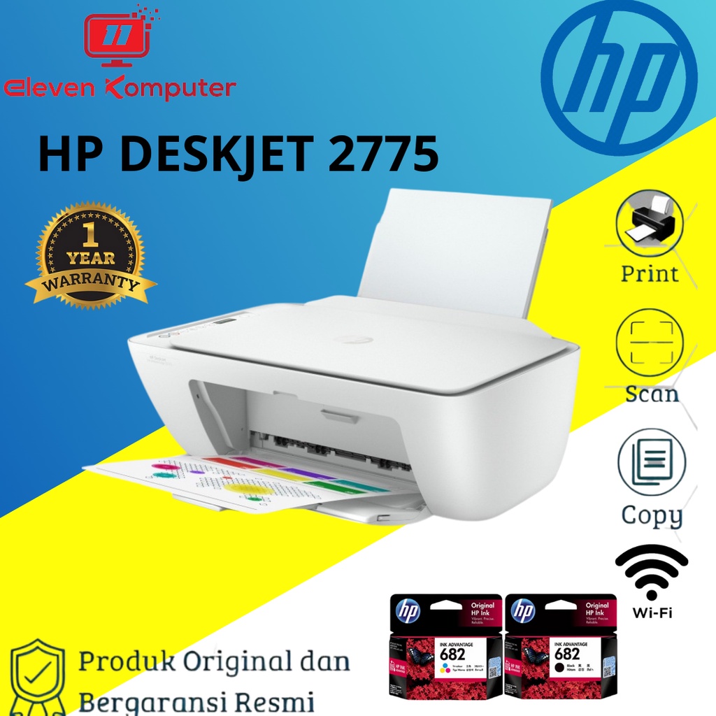 Jual Printer AIO HP DeskJet Ink Advantage 2775 2336 2337 2875 smart