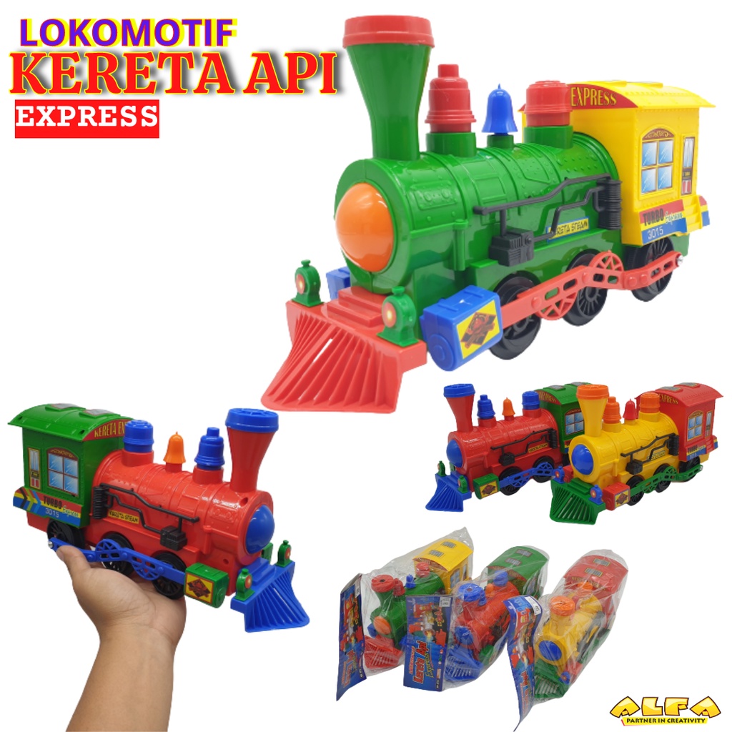 Jual Toko Mainan ALFA Lokomotif Kereta Api Express GBK-3015/BP6715 ...
