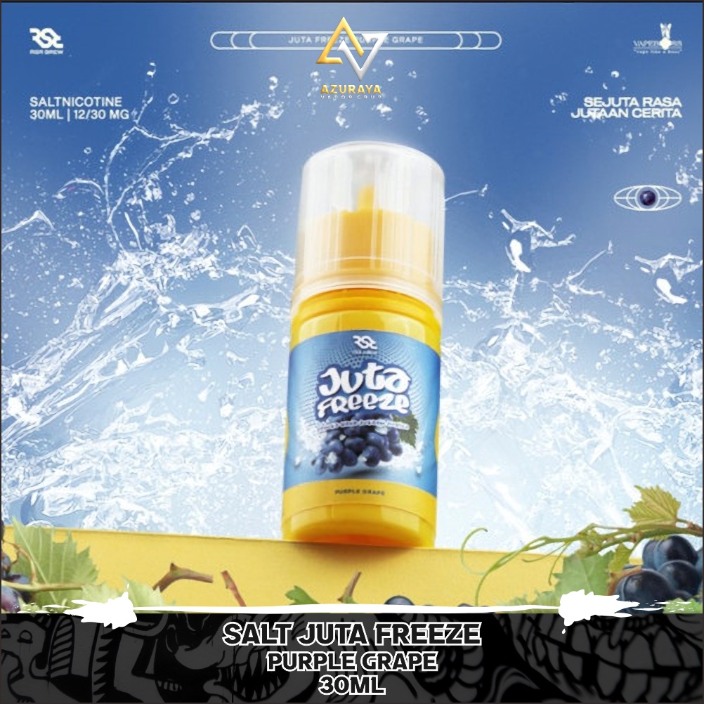 Jual Juta Freeze Purple Grape Salt Nic 30ML by RSR Brew x Vape Boss