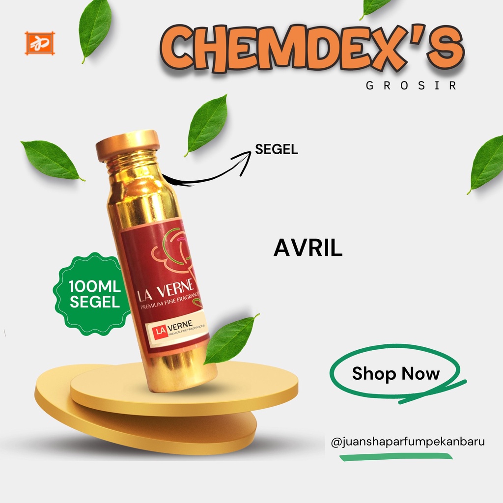 Jual BIBIT PARFUM MURNI// AVRIL FORBIDEN ROSE /AVRIL SPRING // LAVERNE