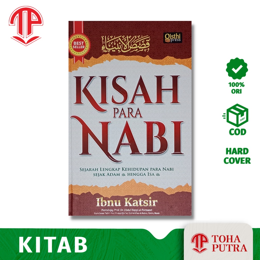 Jual Buku Kisah Para Nabi Sejarah Lengkap Perjalanan Hidup Para Nabi