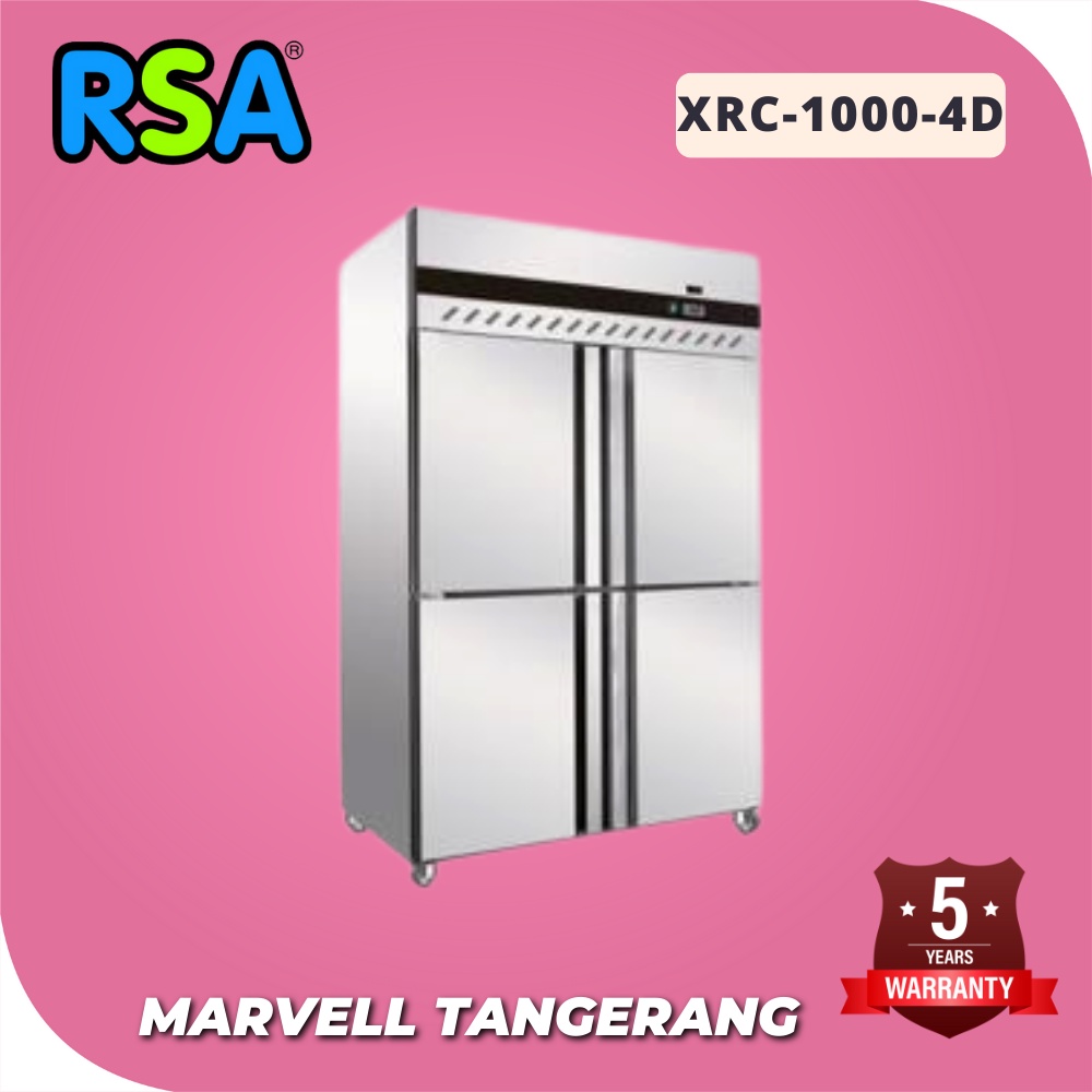 Jual UPRIGHT CHILLER STAINLESS RSA XRC-1000-4D / KULKAS PENDINGIN 4 ...
