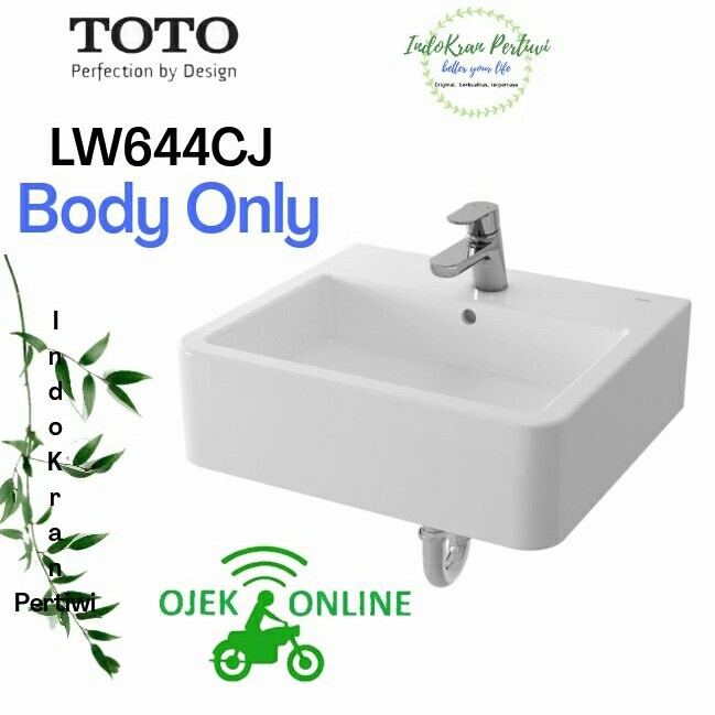 Jual Wastafel Gantung Toto Lw644cjt1 Body Only Wastafel Toto Shopee Indonesia 3286