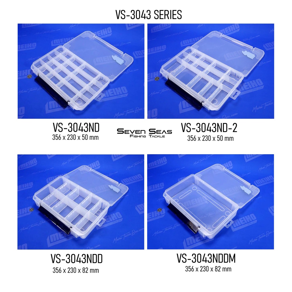 Jual Meiho Versus VS-3043ND ND-2 NDD NDDM Compartment Case Tackle Box ...