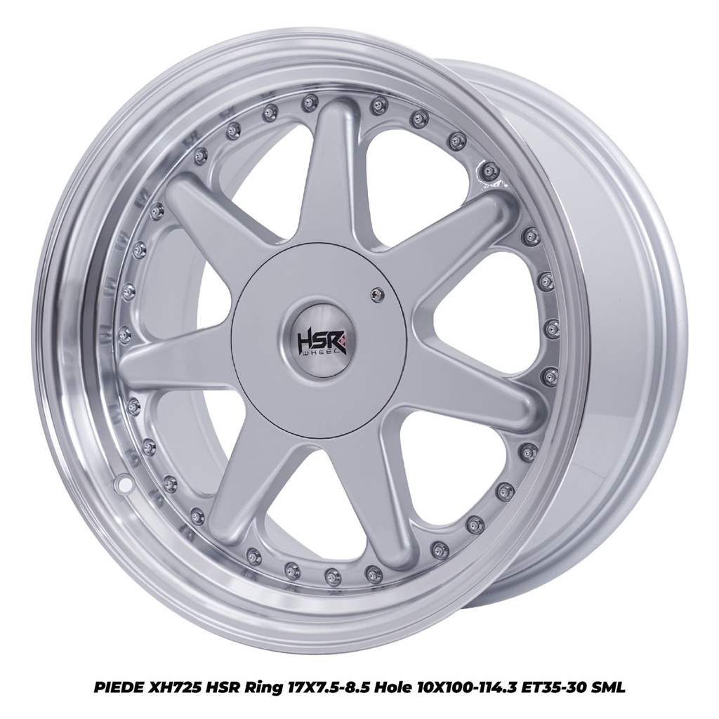 Jual Velg HSR Ring 17 Velg Mobil HSR PIEDE XH725 R17 Sienta Innova HRV ...