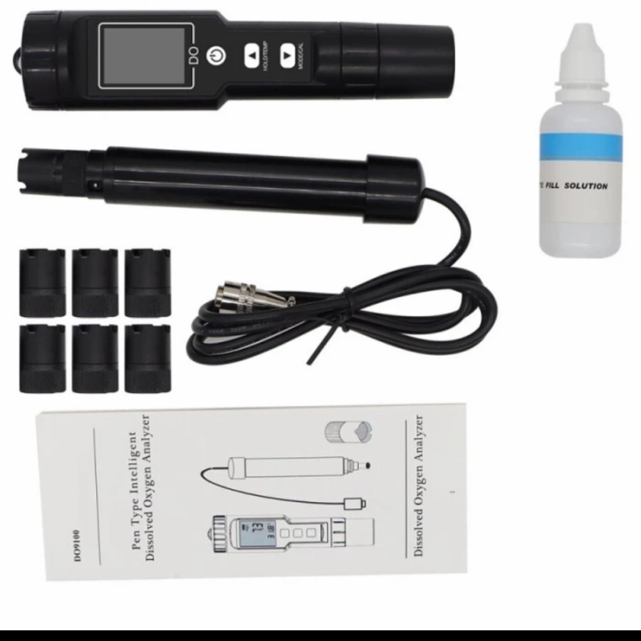 Jual dissolved oxygen analyzer do9100 DO tester oksigen water quality ...