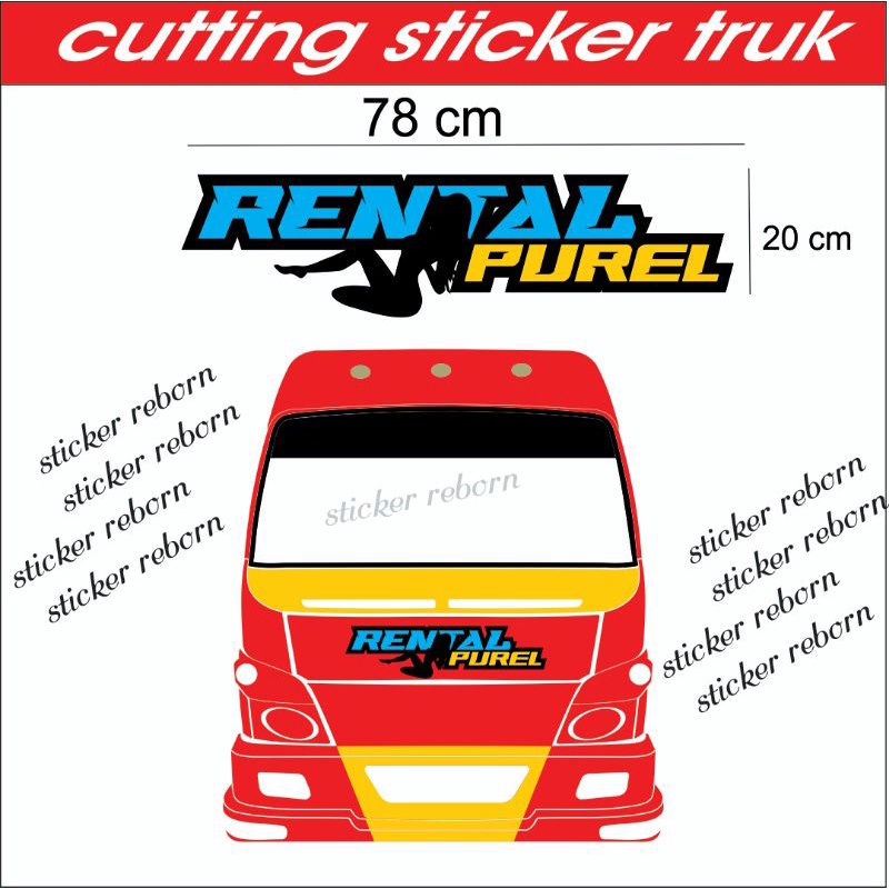 Jual rental purel , sticker truck truk | Shopee Indonesia