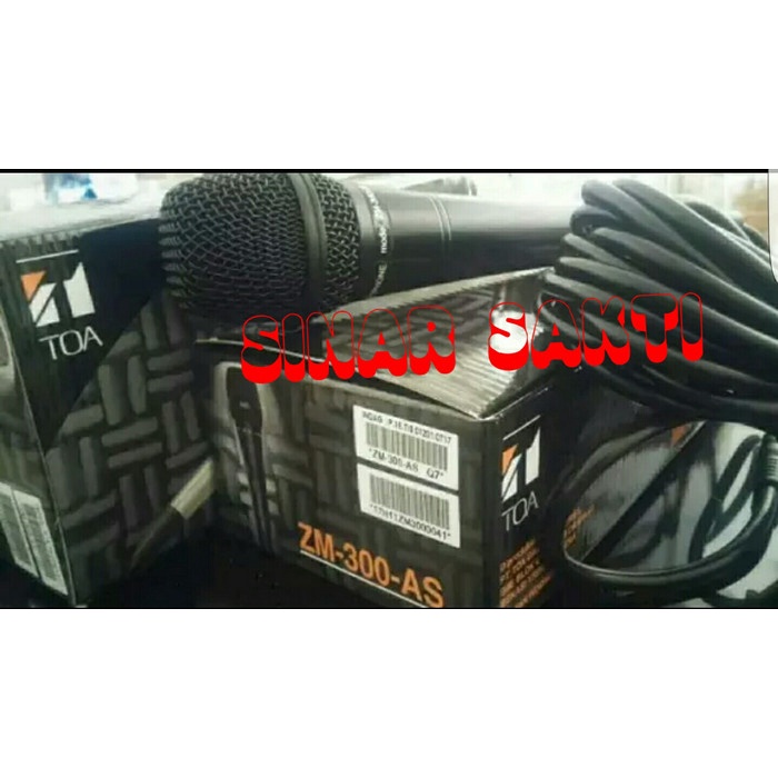 Jual Mic Toa Condensor Zm 300 As ( Original ) | Shopee Indonesia