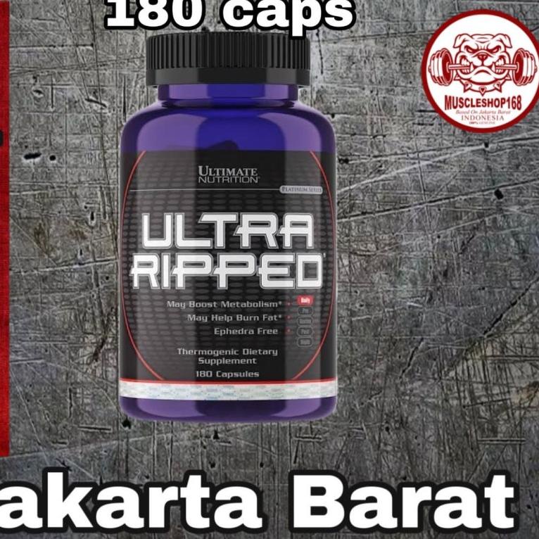 Jual ☝ Un Ultra Ripped 90 Capsul Dan 180 Caps Fatburner Pembakar Lemak