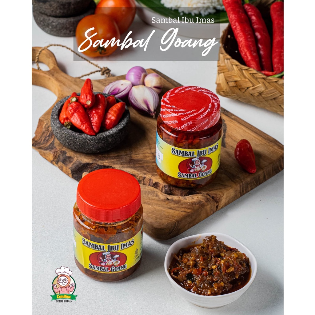 Jual Sambal Goang Bu Imas 200gr Pedas Dan Gurih Termurah | Shopee Indonesia
