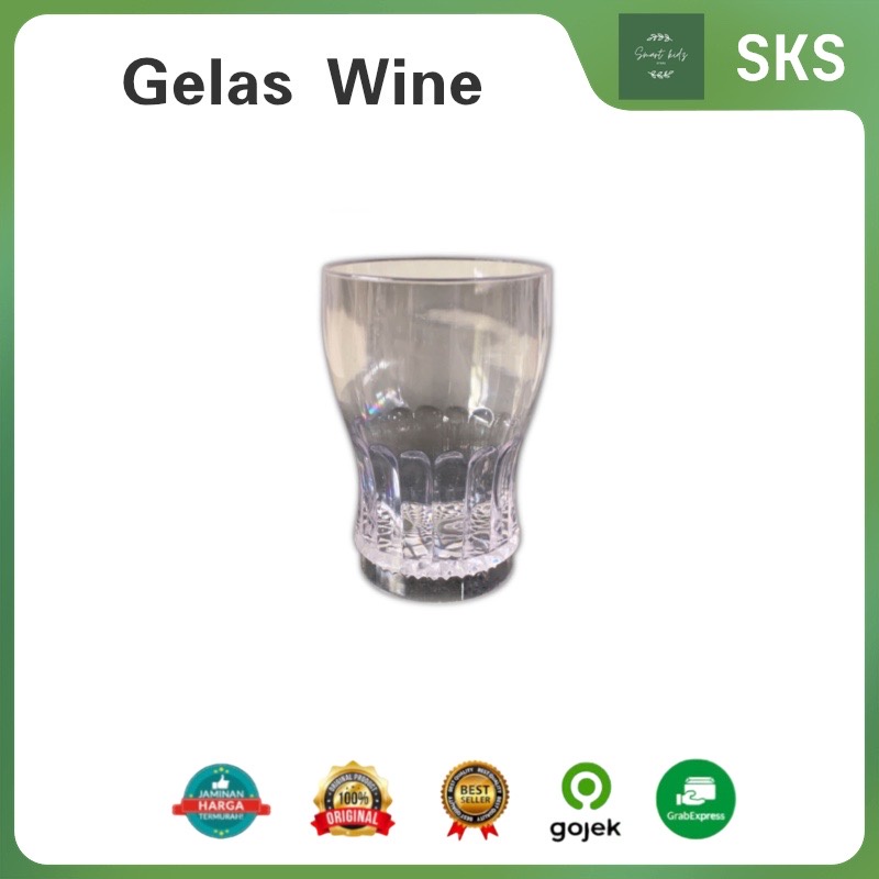 Jual Gelas Sloki Kaca Shot Glass Gelas Cocktail Dessert Soju Wine Arakgelas Wine Shot Glass 9891