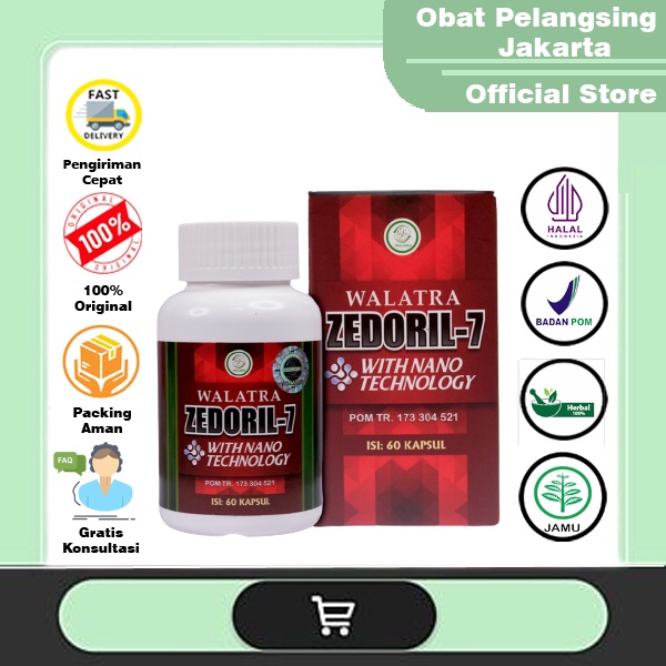 BISA COD | Walatra Zedoril 7 100% Original - Mengatasi Penyakit Kanker Dan Tumor Herbal Alami BPOM
