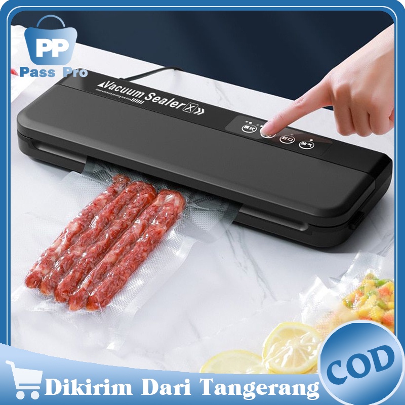 Jual Vacuum Sealer Makanan Vacum Sealer Basah Dan Kering Free 10pcs