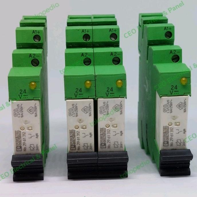 Jual Phoenix Contact Plc Bsc 24Dc 21Hc Relay Module 24 V Dc Debezzz