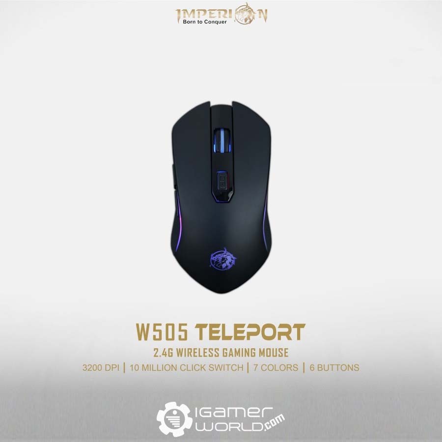 Jual Imperion Teleport W505 Wireless Gaming Mouse | Shopee Indonesia
