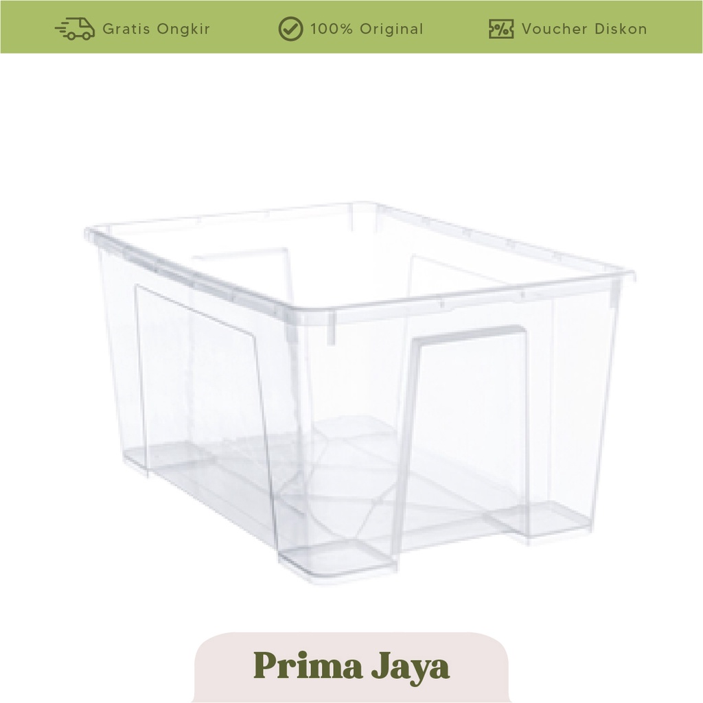 Jual PrimaJaya SAMLA Kotak / box penyimpanan dengan penutup serbaguna ...