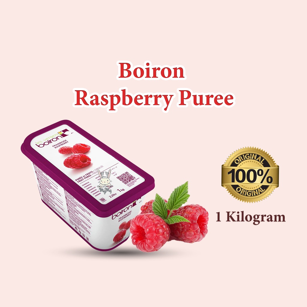 Jual Boiron Raspberry Puree 1 Kg Boiron Rasberry | Shopee Indonesia