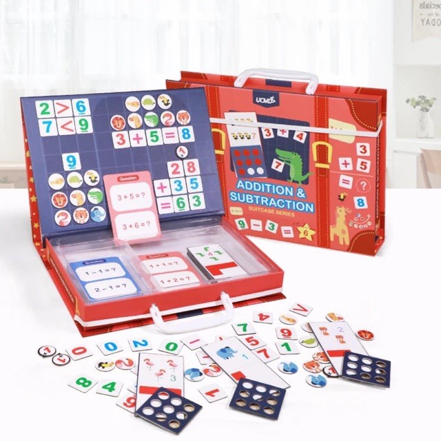 Jual Ucmd Addition And Subtraction Mathematic Magnetic Board Box ...