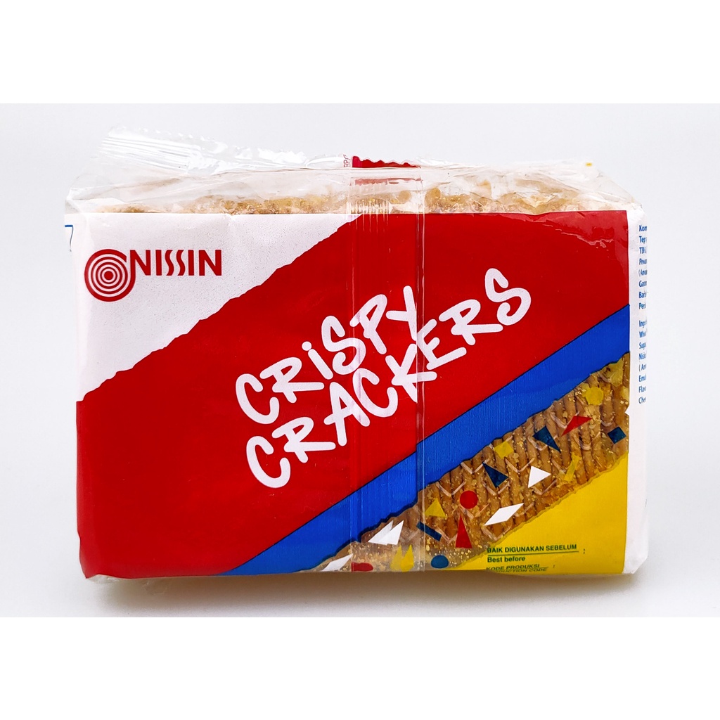 Jual BISKUIT KRAKER NISSIN CRISPY CRACKERS BISCUIT 250 GR Shopee