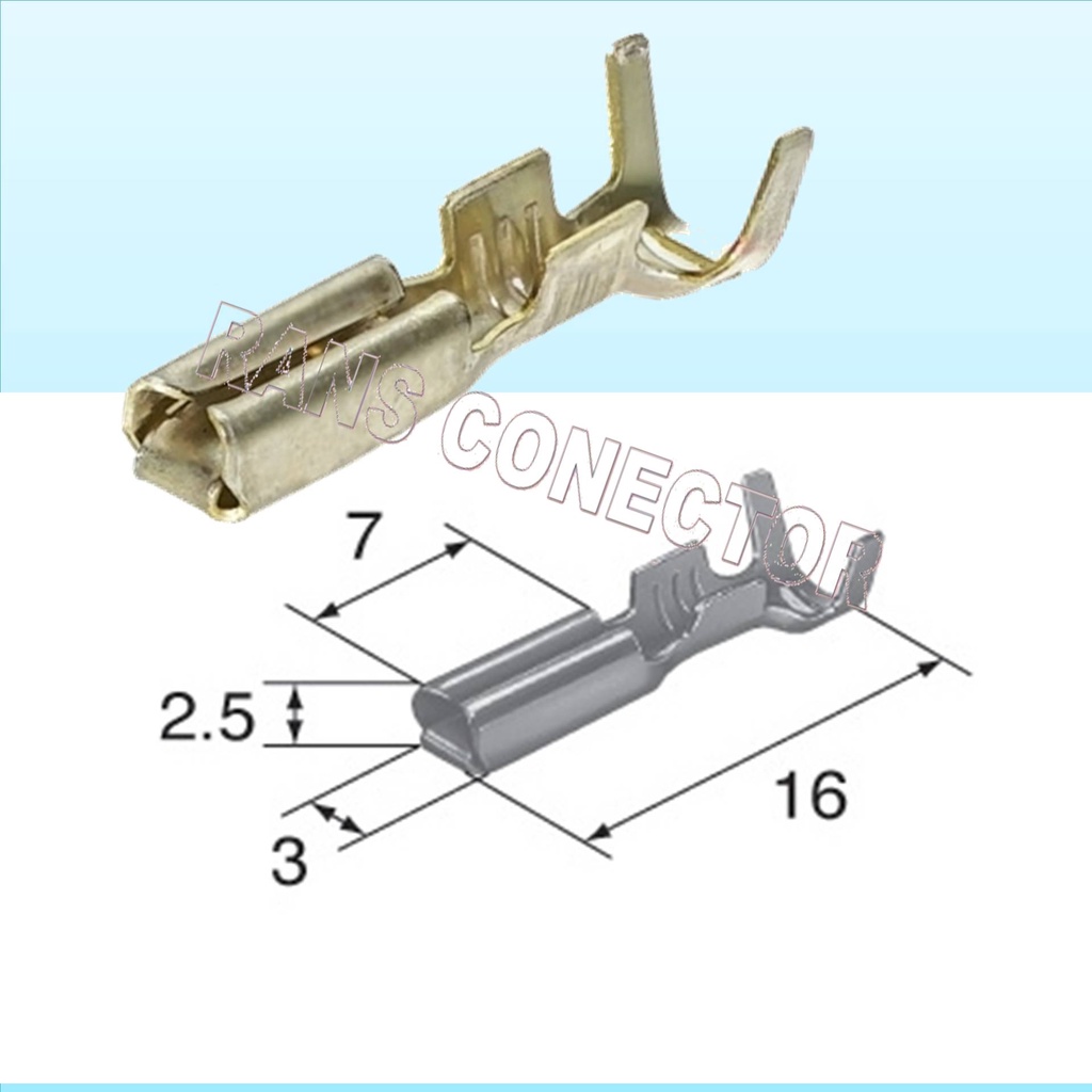 Jual SOKET DLC YAMAHA 3 PIN FEMALE SOKET DLC RESET SOKET DLC SHORT DLC ...
