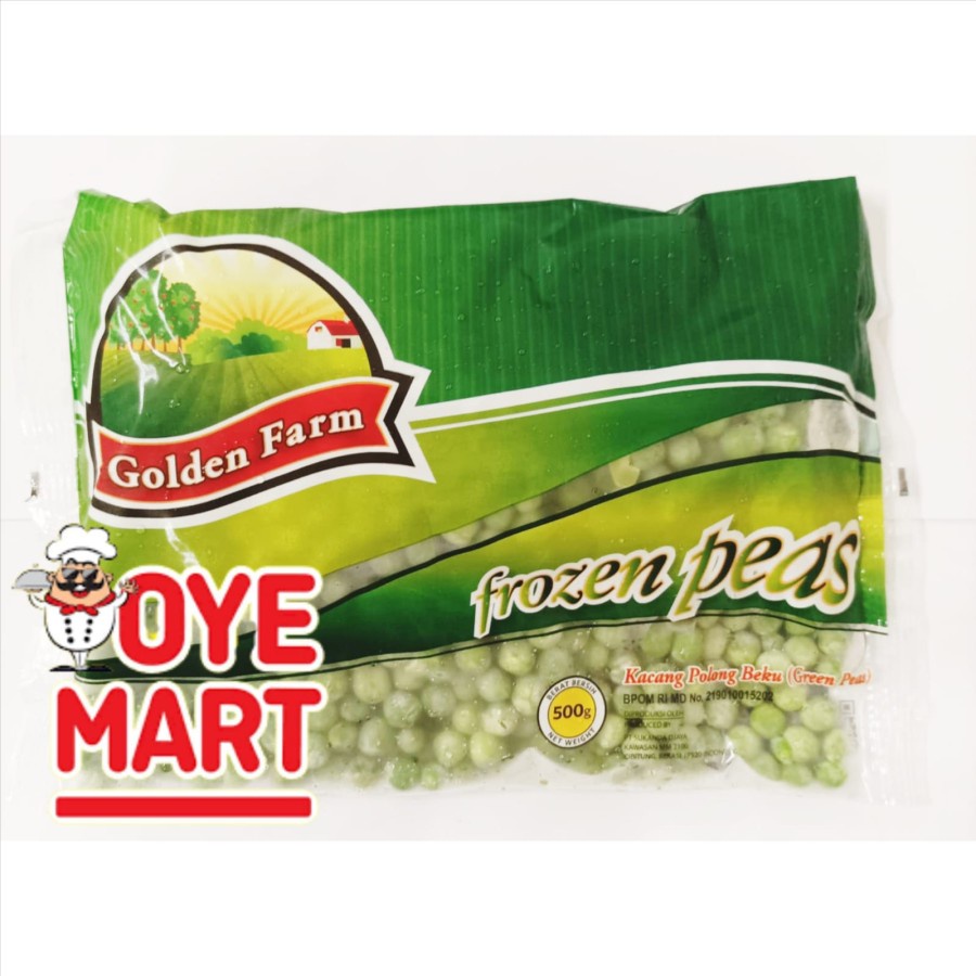Jual GOLDEN FARM GREEN PEAS 500GR Shopee Indonesia