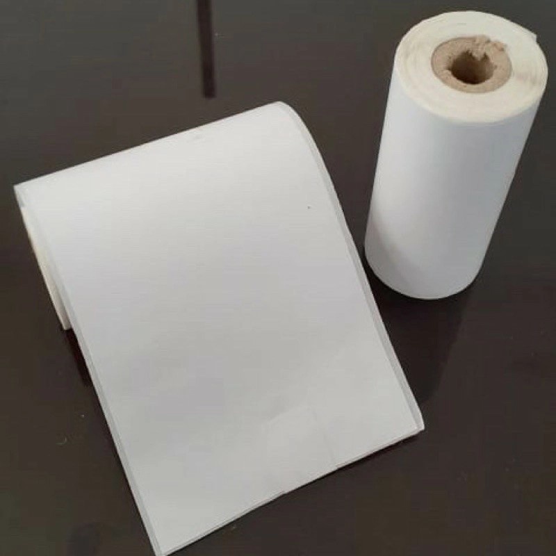 Jual KERTAS LABEL THERMAL STIKER 80mm X 6M LABEL CONTINUOUS TERMAL 80 X ...