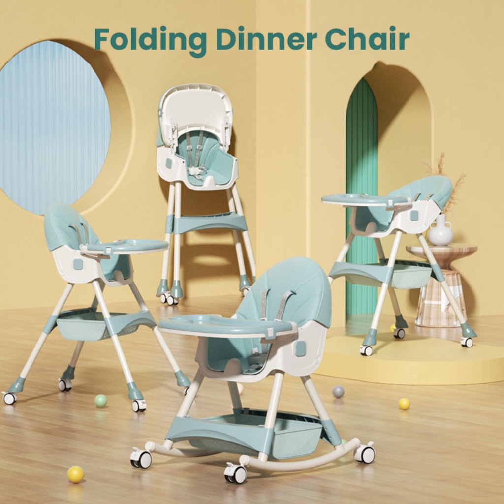 Jual Kursi Makan Anak Baby High Chair Portable Booster Seats Kursi