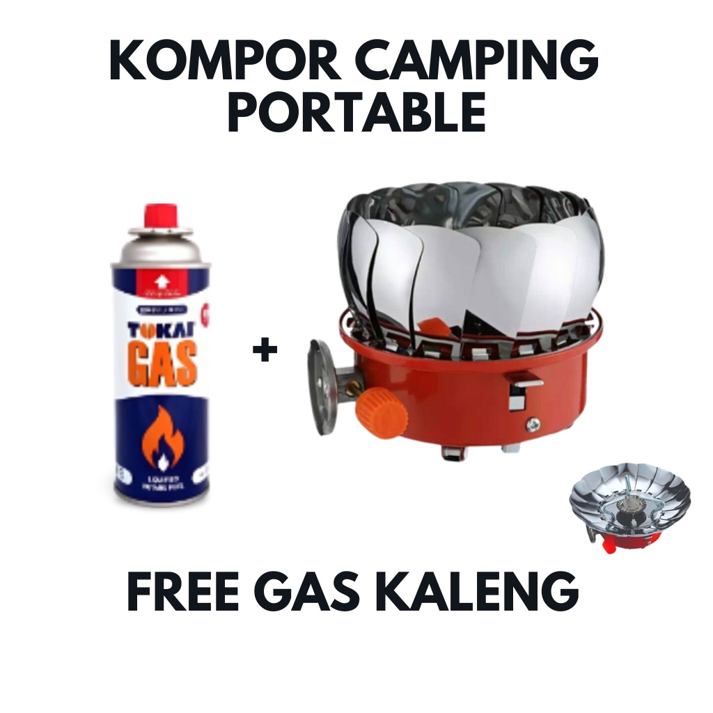 Jual Kompor Camping Gas Kovar Portable Free Gas Kaleng GSF 3311 ...