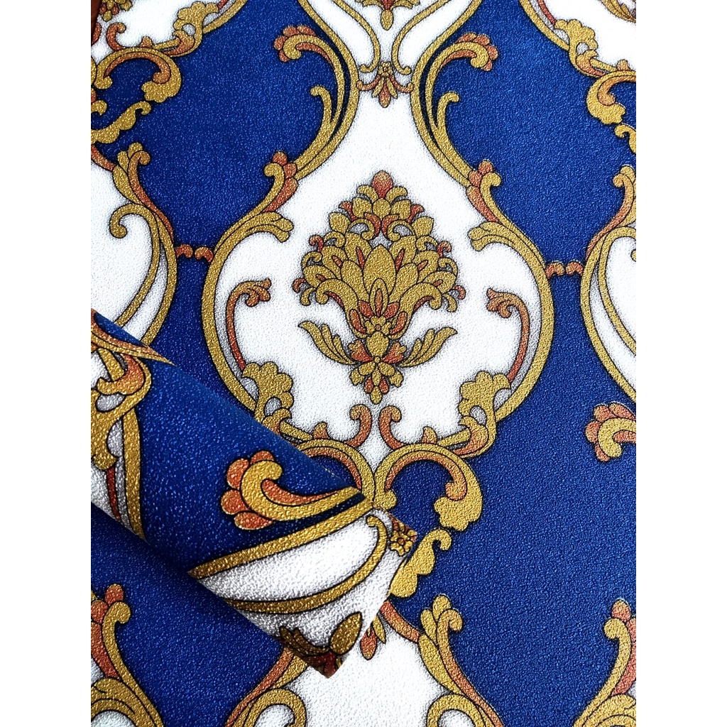 Jual Wallpaper Dinding Foam Linen Roll Wallpaper Roll Stiker Dinding
