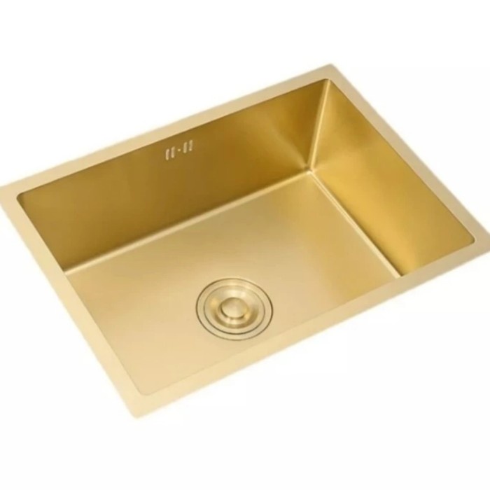 Jual Kitchen Sink Undermount 6045 Gold Stainless Steel 304 Body Only