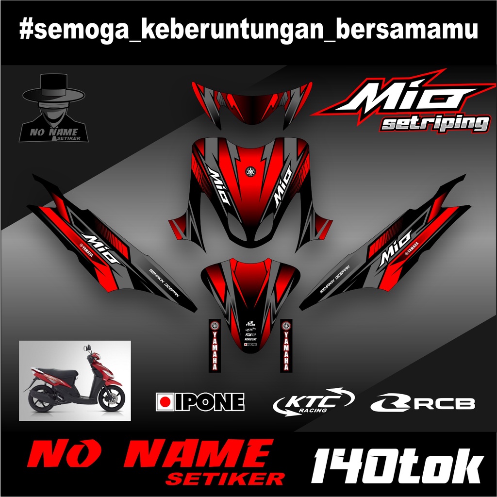 Jual decal stiker mio sporty / smile full body (140tok) 2008 2009 2010