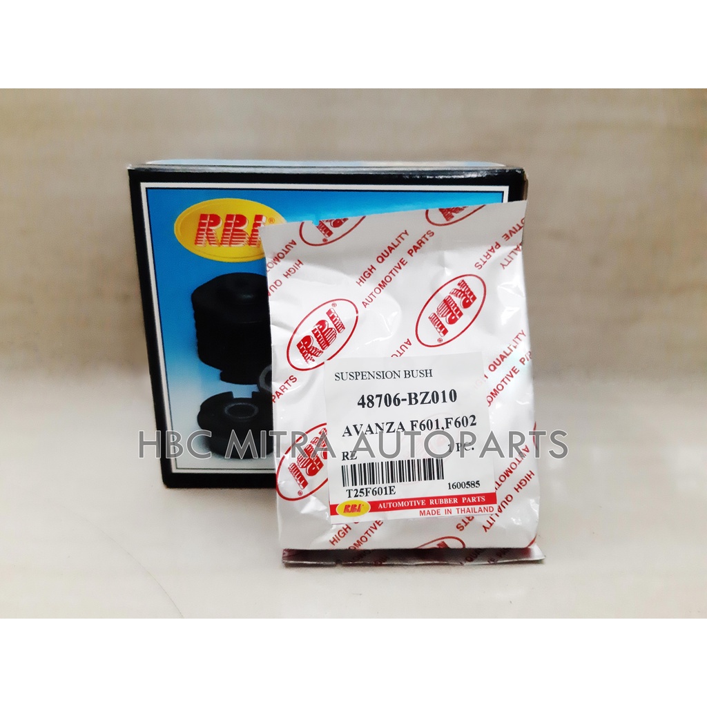 Jual Bushing Karet Stabil Lateral Belakang Avanza Rush Xenia Terios RBI