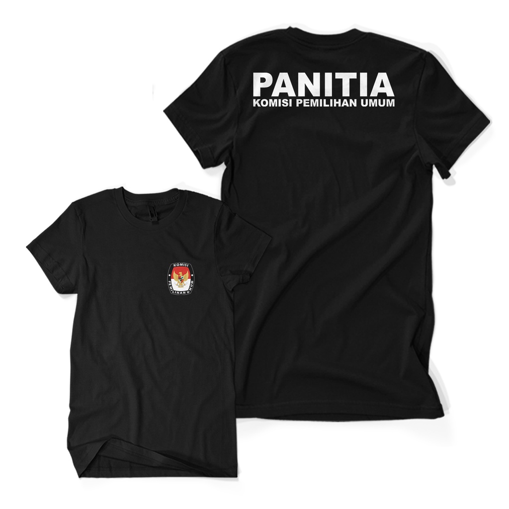 Jual Kaos Distro Premium Panitia Kpu Baju Komisi Pemilihan Umum Pemilu Unisex Dewasa Shopee 