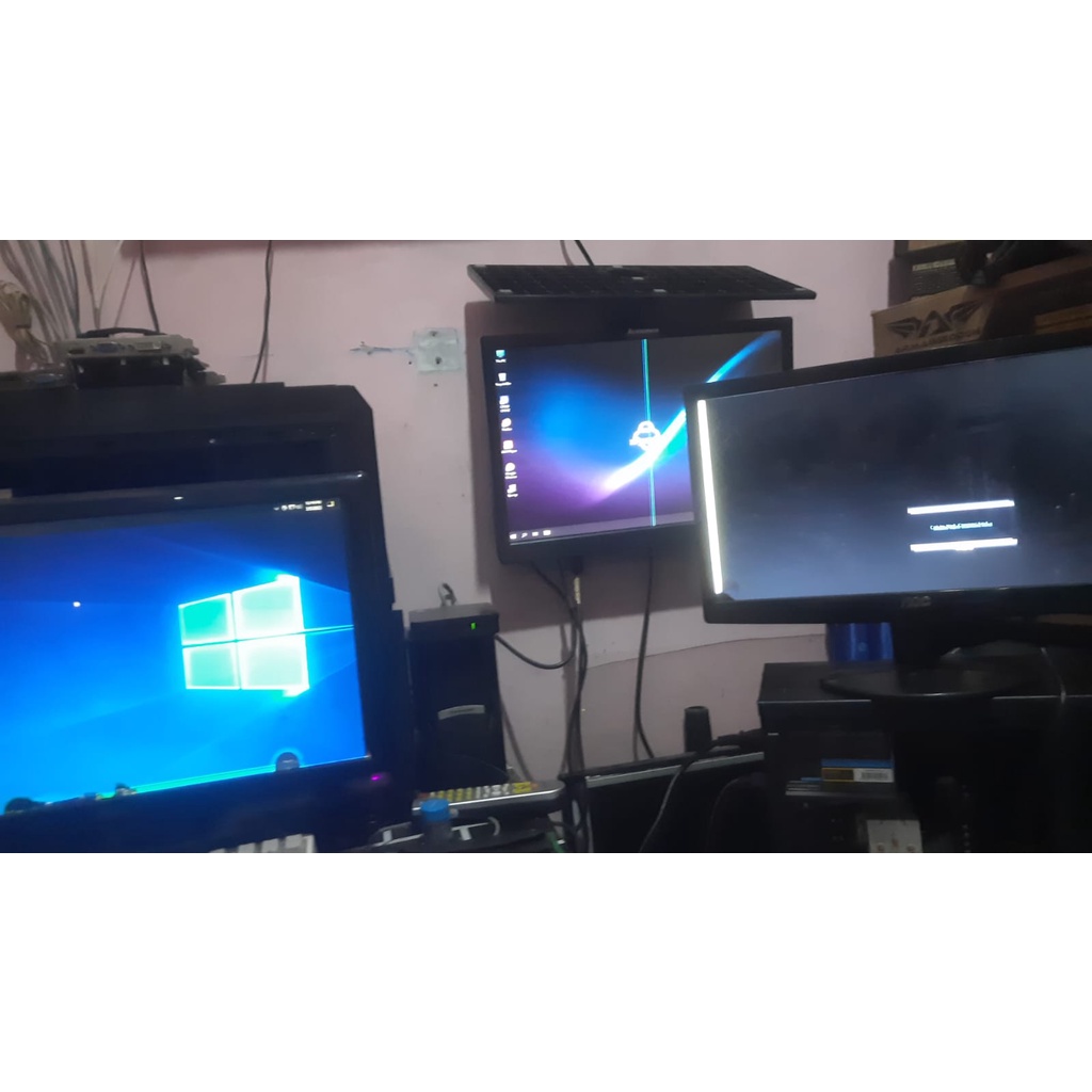 Jual Monitor Aoc 16 inch Minus layar garis | Shopee Indonesia