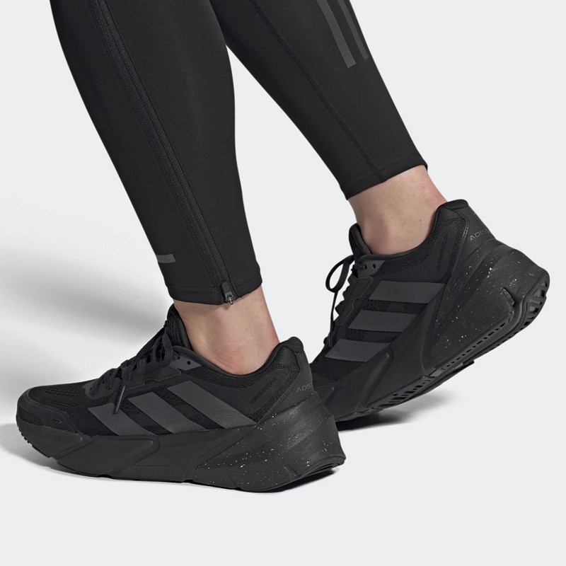 Jual sepatu lari pria adistar repetitor full black | Shopee Indonesia