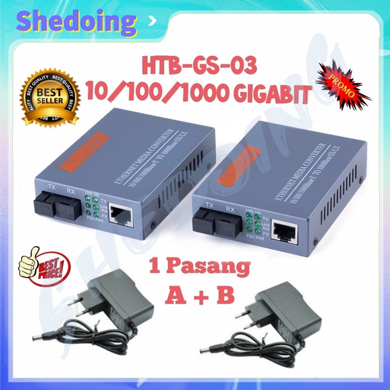Jual HTB-GS-03 Htb Gigabit Converter Gigabit Konverter Gigabit Media ...