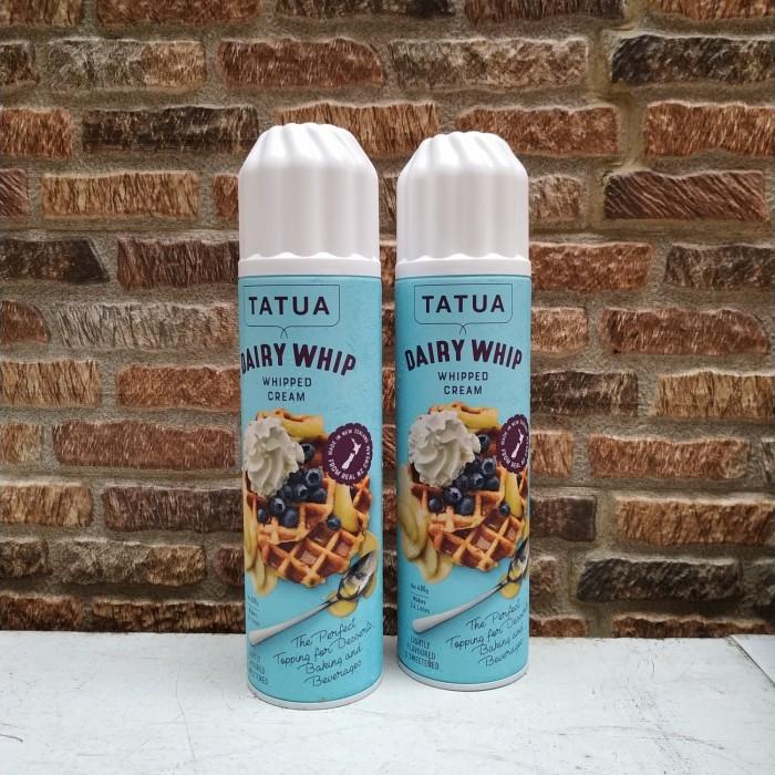 Jual (400Gr) Tatua Dairy Whip Whipped Cream Aerosol Besar Shopee