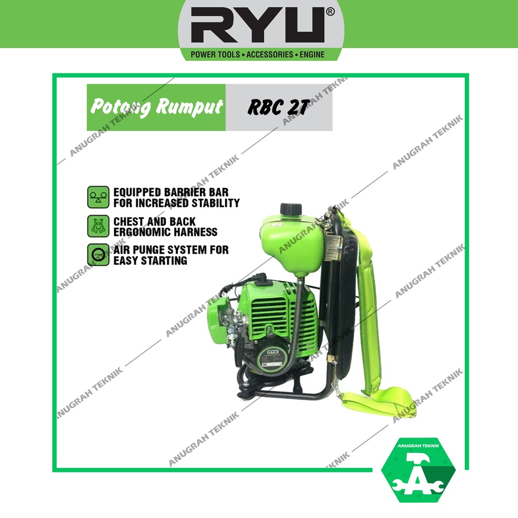 Jual RYU RBC2T Mesin Potong Rumput Bensin Brush Cutter 2 Tak Mesin ...