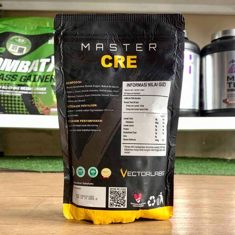 Jual VECTORLABS Master Cre 300 gr 60 serving BPOM VL Vector Labs ...