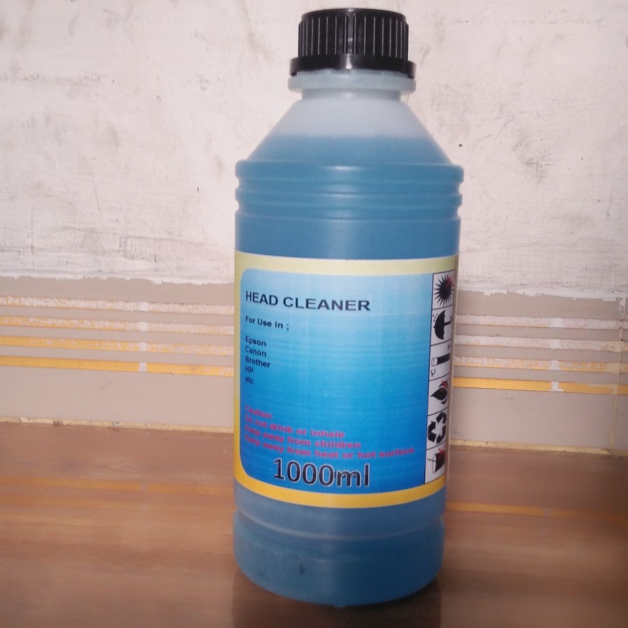 Jual Head Cleaner Premium Untuk Pigment/Sublim/Art Paper/ Oil Ink 1L ...