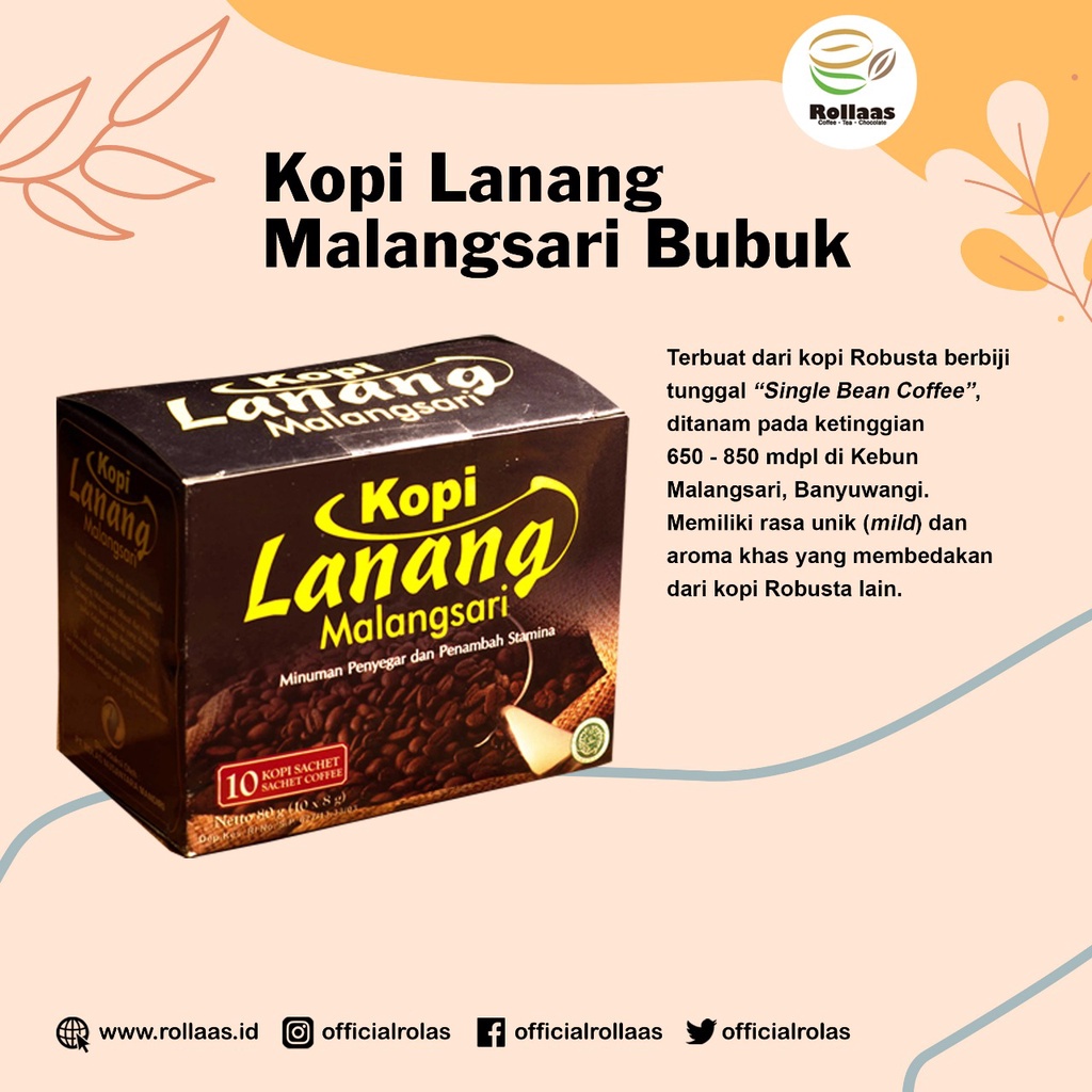 Jual Kopi Lanang Robusta Bubuk Malangsari - Kopi Rolas | Shopee Indonesia