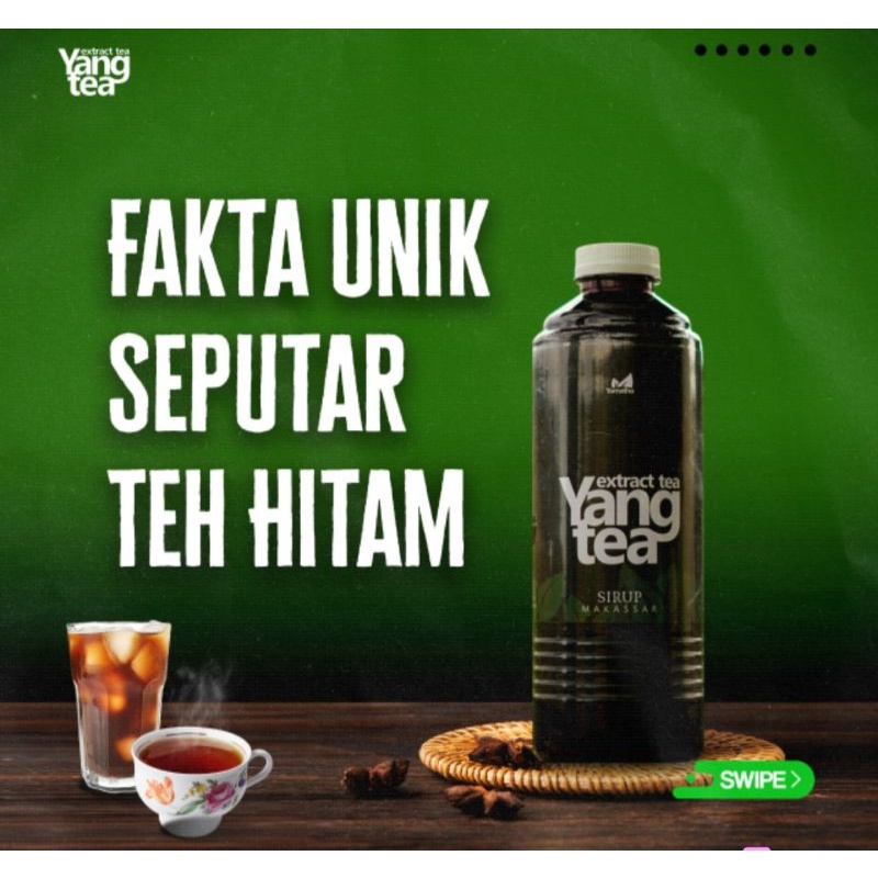 Jual TEH SIRUP YANGTEA / 500 ml/btl | Shopee Indonesia