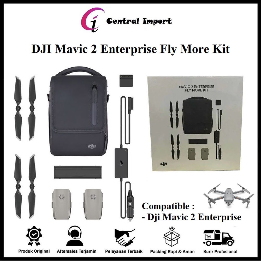 Jual DJI Mavic 2 Enterprise Fly More Kit Part 1 Original - Fly More Kit ...