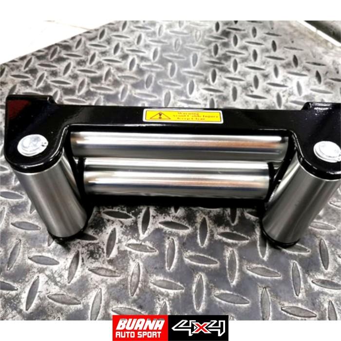 Auto Accessories Winch Roller Fairlead 165mm/6.5in Metal