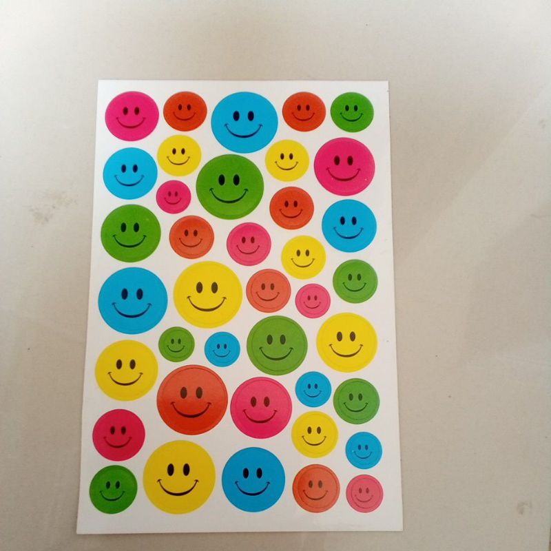 Jual STIKER REWARDS SMILE / STIKER SMILEY / STICKER SMILEY / STIKER ...